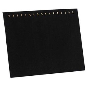 Black Velvet Necklace Display